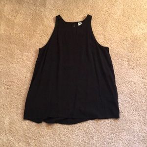 Old Navy black sleeveless blouse